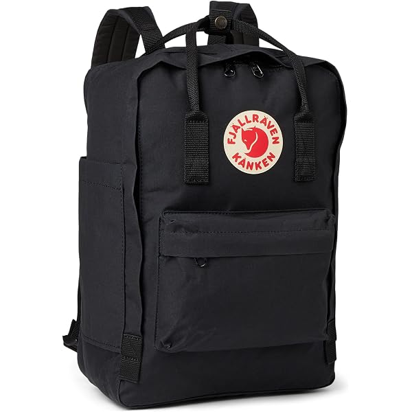 Amazon.com : Fjallraven Kanken No. 2 Black 1 One Size : Sports